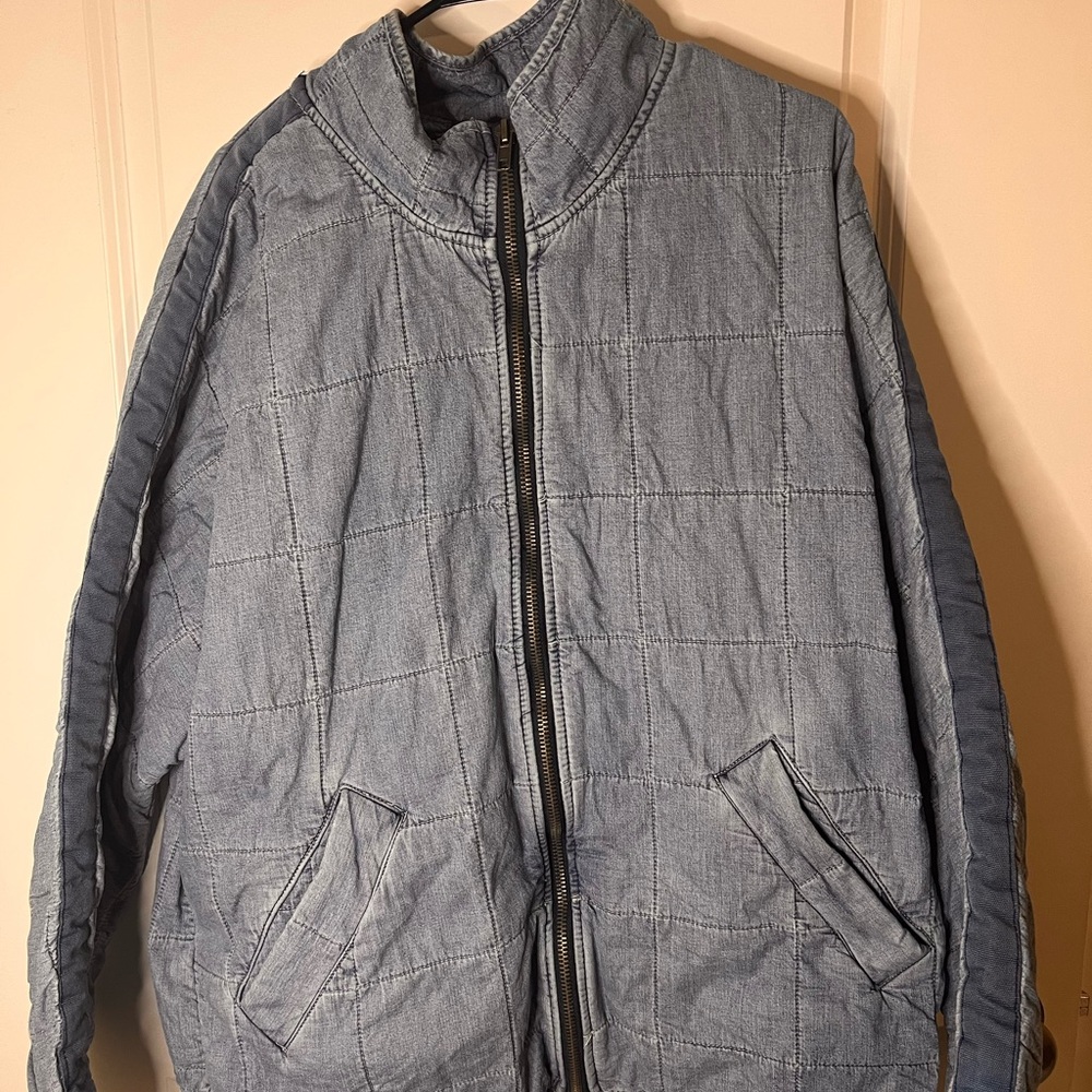 Free People Denim Dolman Jacket